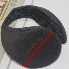 Men's Plush Earmuffs for Winter Outdoor Activities