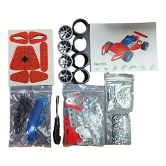 Metal Car Model Building Toys 166pcs Set for Kids
