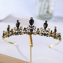 Rhinestone Baroque Crown Hairband Headband Party Favor Decorations