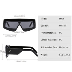 Vintage Classic Rectangle Sunglasses Women Unique Small Size Square Shape