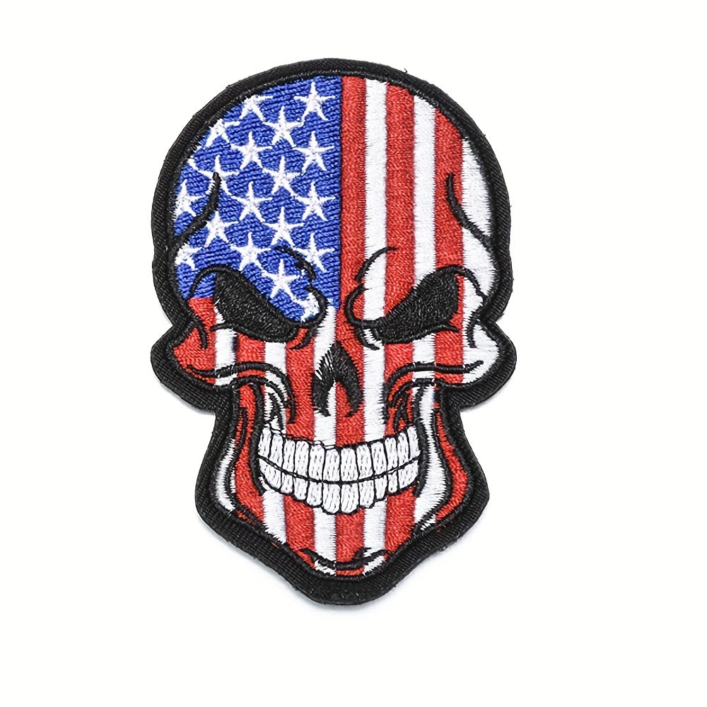 Embroidered Applique Fastener Hook & Loop Patch for Clothing