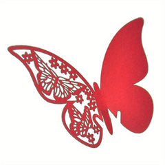 50pcs Butterfly Table Mark Wedding Party Place Cards