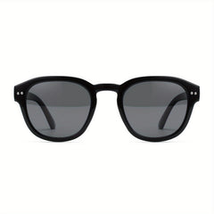 Retro Round Polarized Sunglasses For Men UV400 Protection