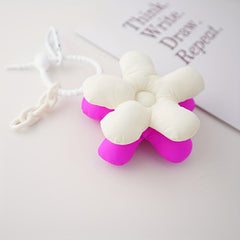 Sweet Cartoon Sun Flower Keychain DIY Bag Pendant Accessory