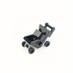 Children's Car Bed with Wardrobe, Trolley, Building Blocks Toy