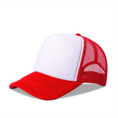 Men's Summer Mesh Cap Baseball Cap Breathable Adjustable Size Sunshade Sports