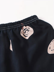 Cartoon Print Jogger Pants Casual Women's Clothing