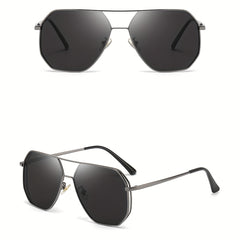 Double Bridge Aviator Sunglasses Outdoor UV400 Sun Shades