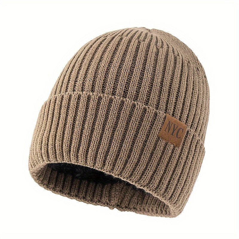 Winter Knitted Hat for Outdoor Cycling Skiing