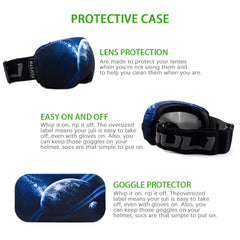 MAXJULI Microfiber Goggle Cover Mesh Fabric