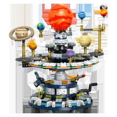 1000 Pcs Solar System Building Block Set Eight Planets Toy Adult Halloween