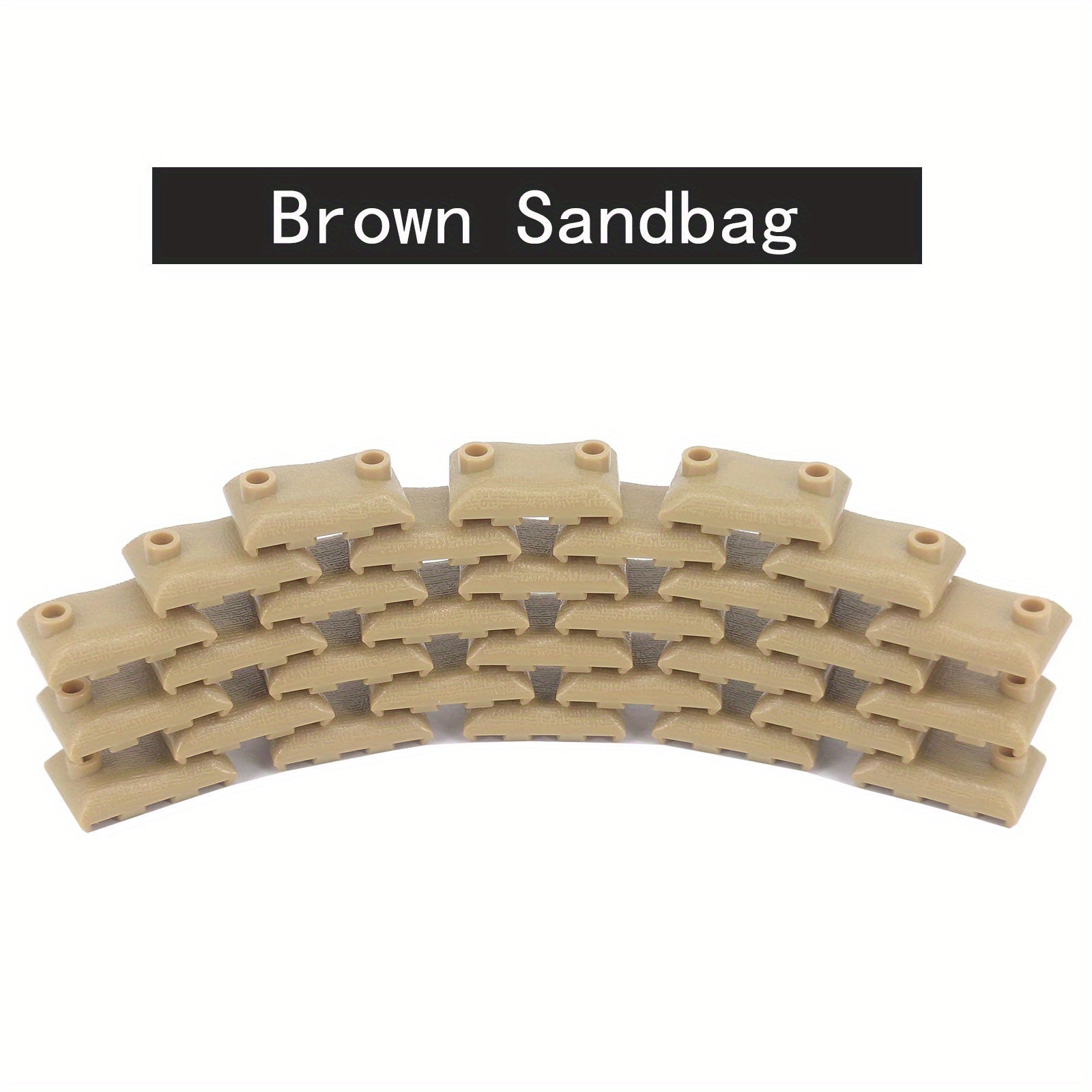 Sandbag Building Block Toy Multifunctional Sandbag Building Scene Accessories