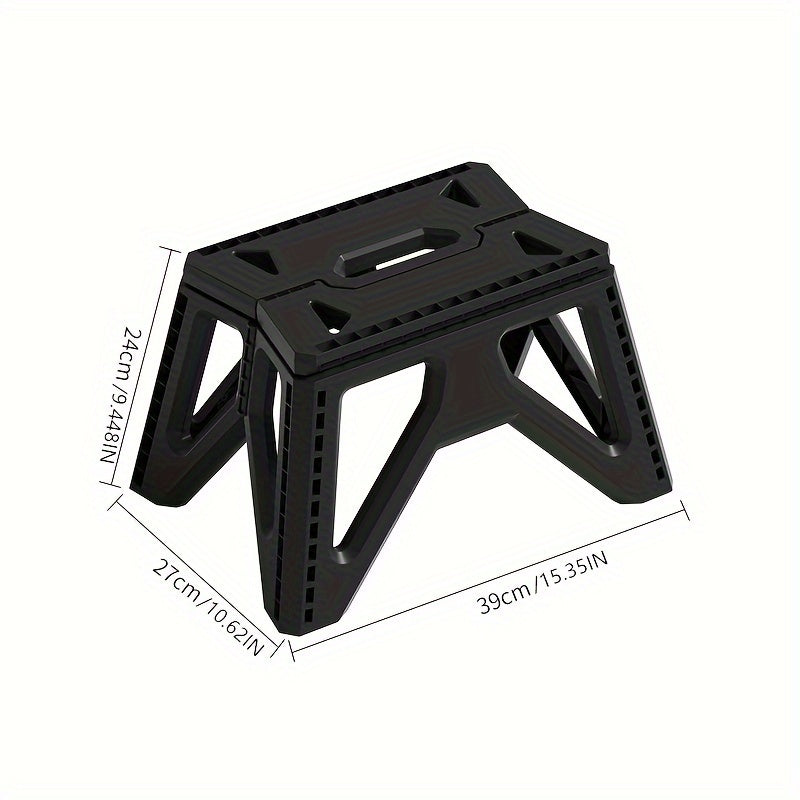 Portable Folding Stool for Fishing Camping Home - Small Plastic Stool