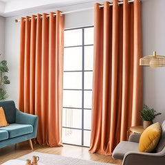 Blackout Curtains with Grommet Top - Light Blocking for Living Room