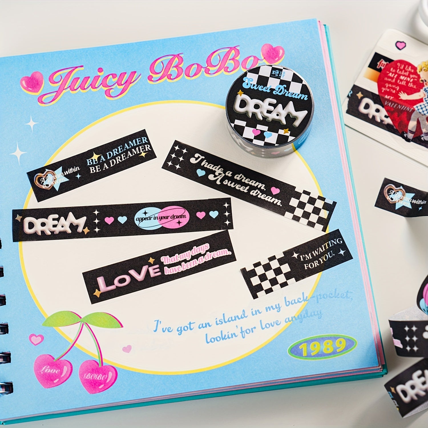 Exciting Palpitations Washi Tape Style DIY Decoration