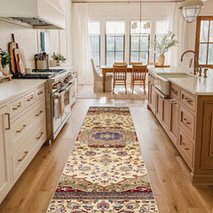 Vintage Persian 2'X10' Runner Rug Boho Medallion Oriental Hallway Rug
