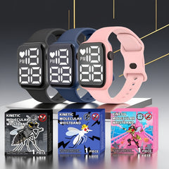 Touch Screen Square Sports Watch with Essential Wristband