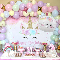 152pcs Macaron Colorful Aluminum Foil Balloon Set