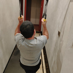 Indoor Fitness Hanging Rings for Home Pull-ups