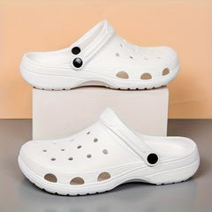 Men's Closed Toe Clogs Soft Sole Sandals Walking Shoes