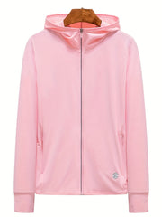 Windproof Hooded Jacket Workout Outerwear