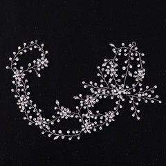 Rhinestone Crystal Headband Tiara Hairband for Bride