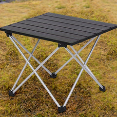 Outdoor Folding Table Portable Barbecue Table Aluminum Alloy Camping Picnic