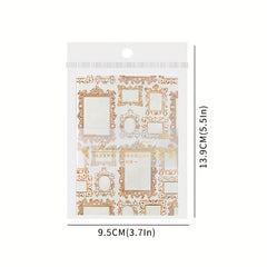 20 Retro Hollow Out Writing Paper Set, High-Level Appearance