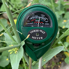 3-in-1 Soil PH Meter Moisture Light Tester Tool for Plant Care