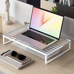 Desktop Organizer Computer Stand Notebook Cooling Desk Office Dormitory