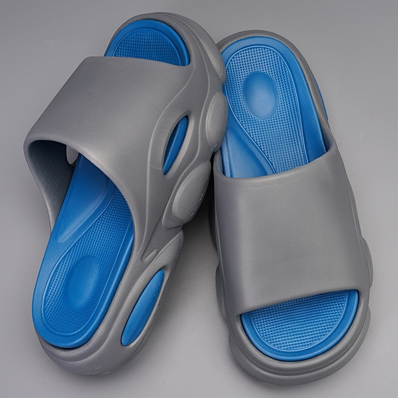 Men Cloud Slides Pillow Slippers Lightweight Open toe Shoes Indoor Outdoor