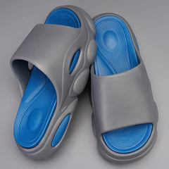 Men Cloud Slides Pillow Slippers Lightweight Open toe Shoes Indoor Outdoor