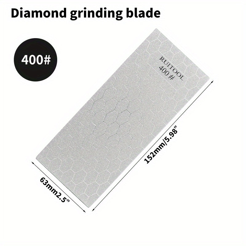 Diamond Sharpening Stone for Kitchen Knives with Non Slip Base