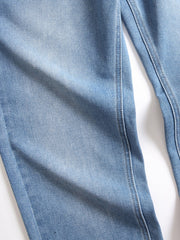 Men's Distressed Jeans Casual Street Style Denim Pants