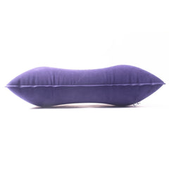 Outdoor Inflatable Pillow for Travel and Camping - Flocking Thick Square
