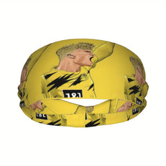 One Piece Messi Sports Uniform with Headband - Yoga, Fitness, Running