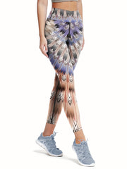 Printed Yoga Pants High Waist Fitness Leggings