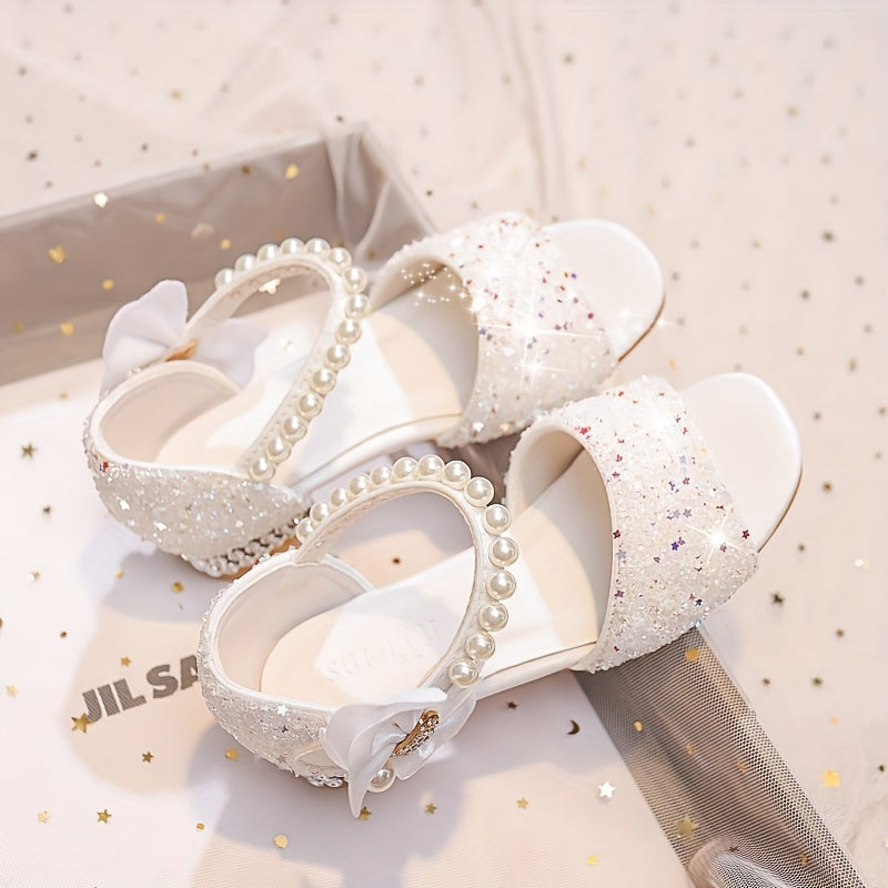 Bowtie Rhinestone Princess Shoes - Perfect for Princesses