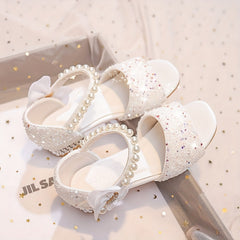 Bowtie Rhinestone Princess Shoes - Perfect for Princesses
