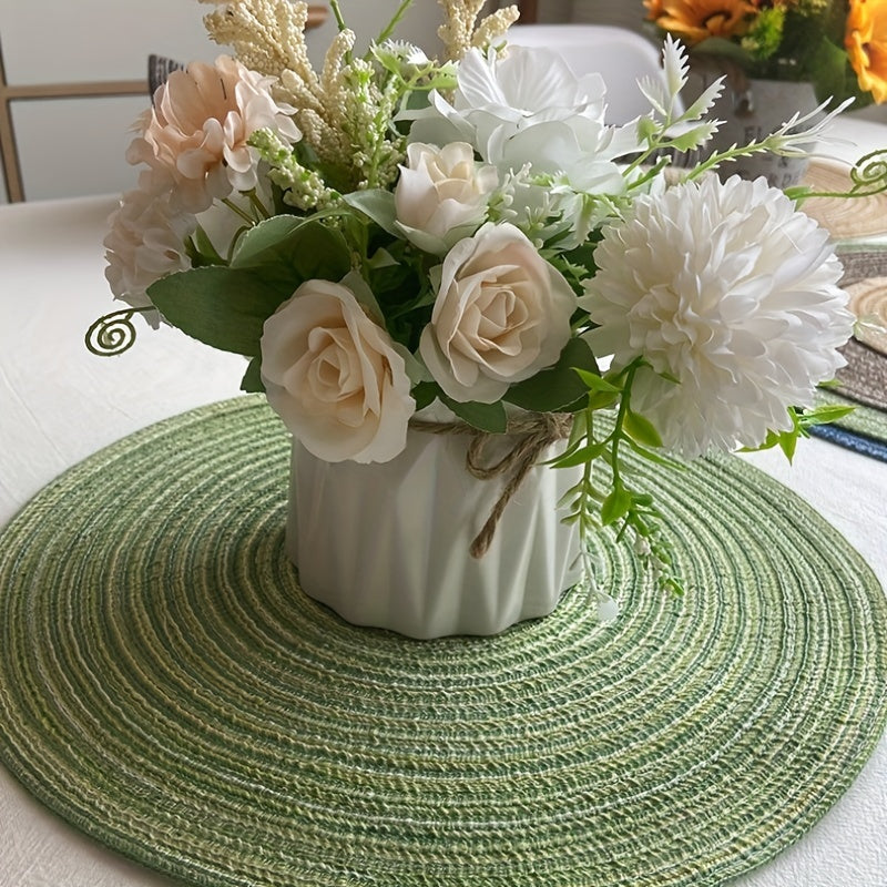 Non Slip Cotton Table Placemat for Western Dining