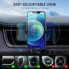 Rotatable Car Phone Holder Air Outlet Bracket