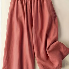 Wide Leg Pants With Pockets
