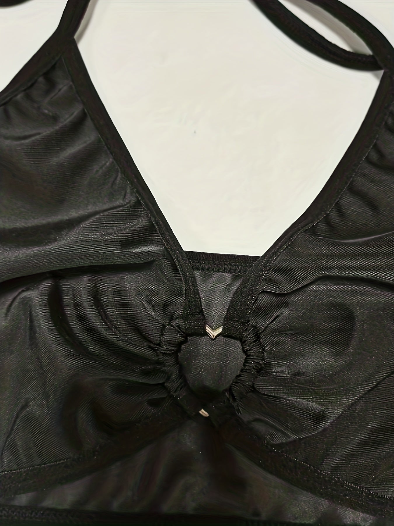 Heart Halter Bra Top Costume Hot Solid Dress Up Women's Clothing
