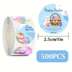 500pcs Cartoon Easter Reward Stickers Self-adhesive Label Sealing Stickers