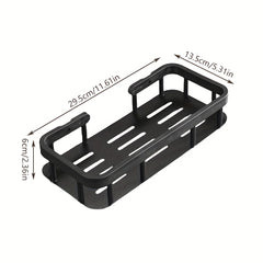 Kitchen Sink Drain Basket Bathroom Storage Rack Telescopic Tableware Drain Rack
