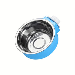 Hanging Pet Dog Bowl Stainless Steel Food And Water Bowl