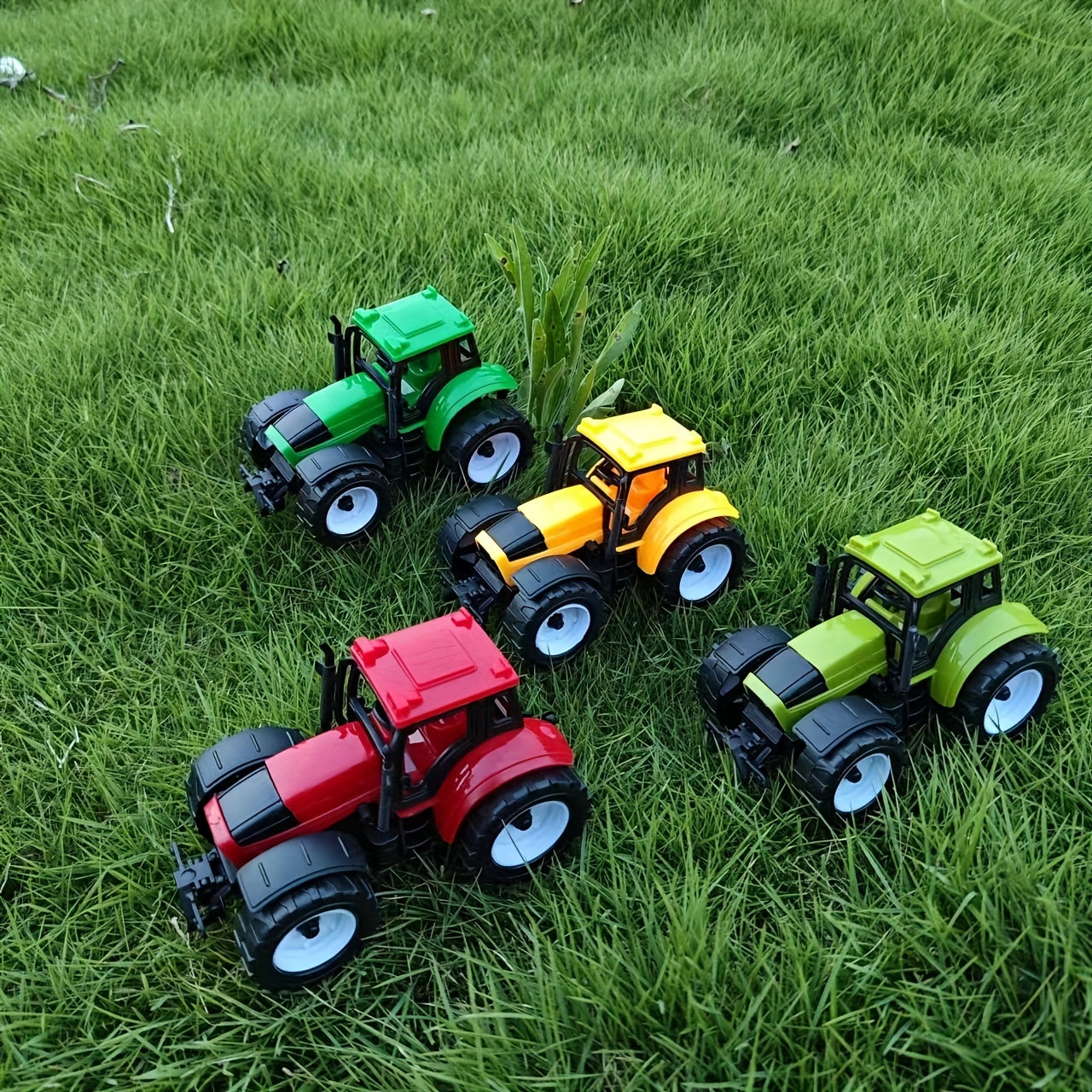 Toy Car Farm Tractor Puzzle Boy Toy Car Packaging Gift