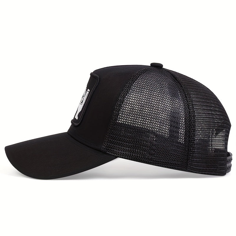 Men's Skull Head Toilet Baseball Cap Adjustable Casual Hat