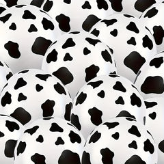50 Cow Print Balloons 12 Inch for Cow Themed Party