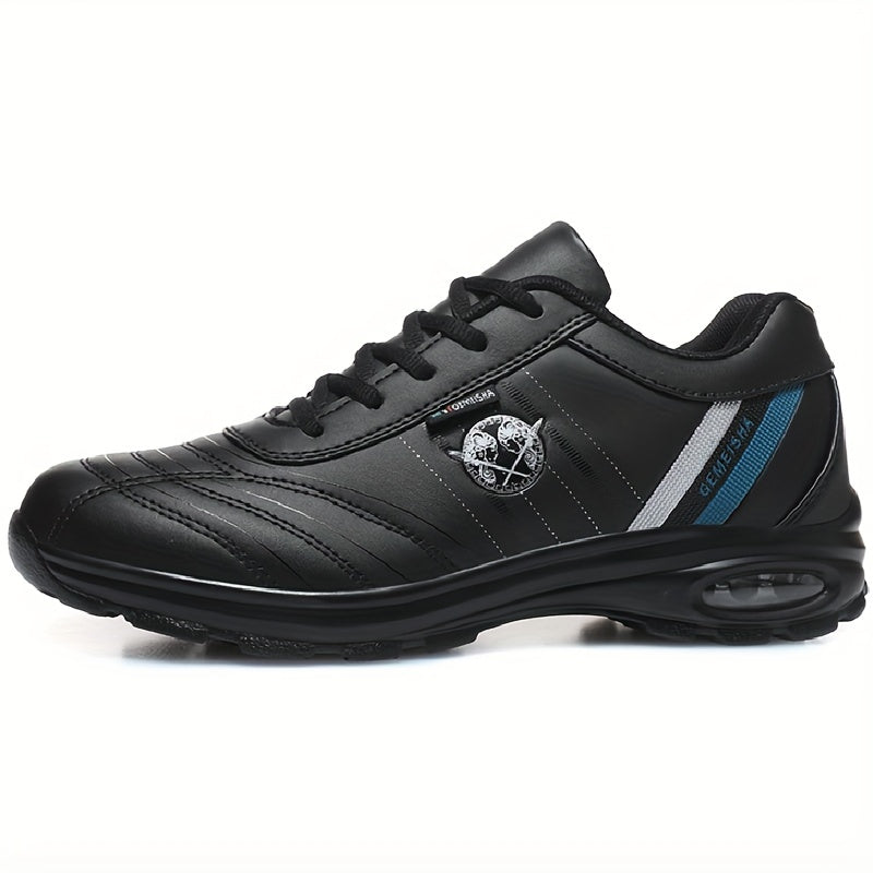 Men's Lace up Sneakers With Air Cushion Athletic Shoes